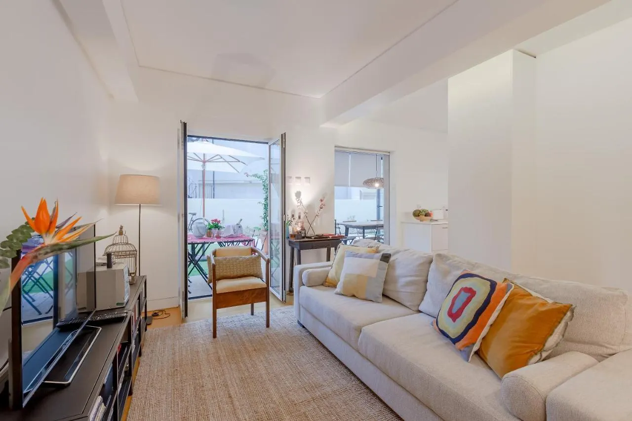 Alto De Santo Amaro Terrace Daire Lisboa Portekiz